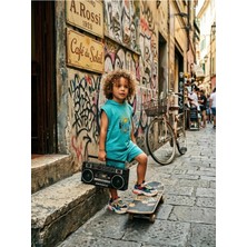Baby Kuğu Unisex Bebek Çocuk Oversize Şortlu Takım