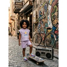 Baby Kuğu Unisex Bebek Çocuk Oversize Şortlu Takım