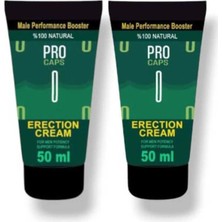 Pro Caps Cream 50   ml  Erkeklere Özel Penìs Hareketlendirici Tetikleyici Sertlik Kremi x 2ADET