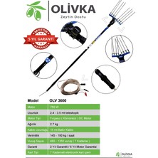 Olivka Olv 3600 - Akülü Zeytin Hasat Makinesi