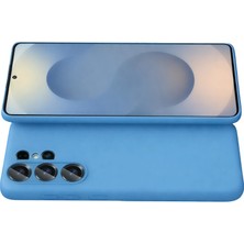 Bezos Galaxy S26 Ultra Nano Içi Kadife Silikon - Mavi