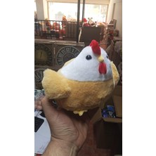 BNG STR Oyuncak Peluş Sevimli Uyku Arkadaşı Tombiş Tavuk 25 cm