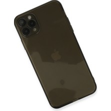 Bezos iPhone 11 Pro Max Kılıf Fly Lens Silikon - Siyah