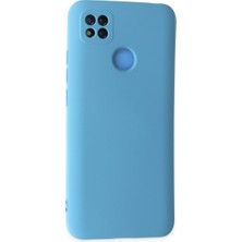 Bezos Redmi 9c Kılıf Nano Içi Kadife Silikon - Mavi