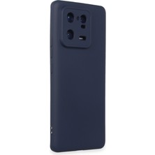 Bezos Mi 13 Pro Kılıf Nano Içi Kadife Silikon - Lacivert