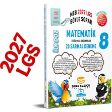 Sinan Kuzucu Yayınları 8. Sınıf | Ilk Doz Sarmal Branş Denemeleri Matematik ( 2027 Lgs )