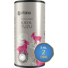 Efsina İyotlu İnce Kaya Tuzu 250 GR Doğal Kaynağıyla Rafine Edilmemiş Kalite
