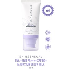 Magic Sun Block Milk Spf 50+ Yeni Nesil Filtreli Uva Uvb Yüz Güneş Kremi 50 ml