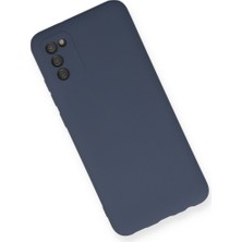 Bezos Galaxy A03S Kılıf Nano Içi Kadife Silikon - Gri