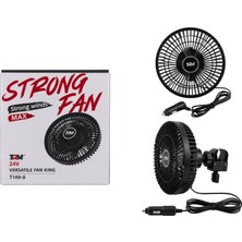 Viteksa Vantilatör 24V Mandallı Tek Kademeli 9inch T149-8