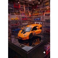 Oyuncak Sahili Lamborghını Huracan LP620-2 Super Trofeo Koleksiyon Diecast Metal Araba Orjinal