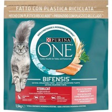 Purina One Somonlu Kuru Mama 1.4 kg Premium Kalite Kısır Kedi Maması Tüm Kedi Irkları İçin
