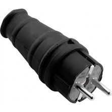 20 Adet Orel Kauçuk Erkek Fiş 1X16A 220V