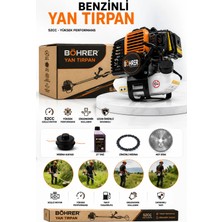 Böhrer BA011356 Yeni Model Benzinli Yan Tipi Çim Biçme - Tırpan