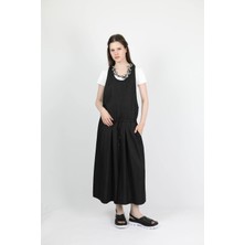 Des Concept Kadın Beli Büzgülü Dokulu Jile Elbise