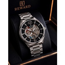Reward Otomatik Luxury Seri Erkek Saati Çelik Kordon 5 Atm Su Geçirmez 2 Yıl Garanti RW.RQ.003
