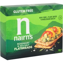 Montreal Nairn's Glutensiz Biberiye & Deniz Tuzlu Kraker 150 G ( 1 Adet )