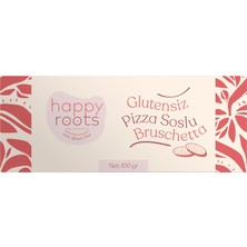 Montreal Happy Roots Glutensiz Pizza Soslu Ekmek Kıtır 100 G ( 1 Adet )