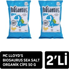 Montreal Mclloyd's Biosaurus Sea Salt Organik Cips 2 x 50 G ( 1 Adet )