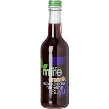 Montreal M Life Organik Acai - Karadut - Nar - Elma Suyu 330 ml ( 1 Adet )