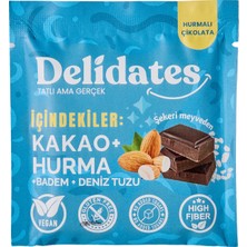 Montreal Delidates Bademli Deniz Tuzlu Hurmalı Bitter Çikolata 40 G ( 1 Adet )