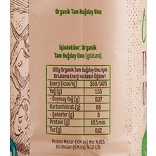 Montreal Tellioğlu Organik Tam Buğday Unu 1 kg ( 1 Adet )