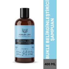 Ashley Joy Bukle Kontrol Belirginleştirici Kıvırcık ve Dalgalı Saç Şampuanı Parabensiz 400 ml