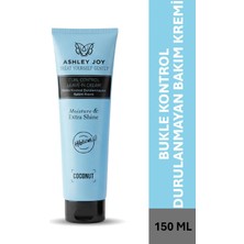 Ashley Joy Kıvırcık Dalgalı Saçlar İçin Bukle Belirginleştirici Durulanmayan Bakım Kremi 150 ml