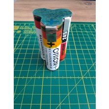 Orion 10.8V / 12V Matkap Uyumlu 3’lü 18650 2.4A Lithium Pil Grubu 2400MAH Li-Ion Batarya Hücresi