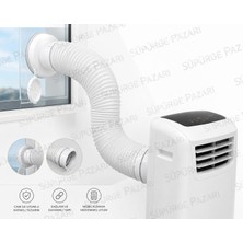 Sp Süpürge Pazarı Beko 21220 P Mobil Klima Hortumu Pencere Kiti ve Aparatları