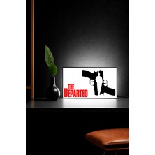 Gişe Arts Masa Lambası -  The Departed (Köstebek ) Adaptörlü Dekoratif & Hediyelik Lamba