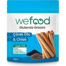 Montreal Wefood Glutensiz Grissini Çörek Otu & Chialı 40 G ( 1 Adet )