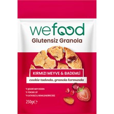 Montreal Wefood Glutensiz Granola Badem & Kırmızı Meyve 250 G ( 1 Adet )