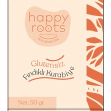 Montreal Happy Roots Glütensiz Fındıklı Kurabiye 50 G ( 1 Adet )