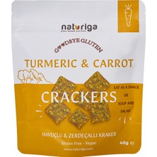 Montreal Naturıga Havuçlu & Zerdeçallı Kraker 40 G ( 1 Adet )