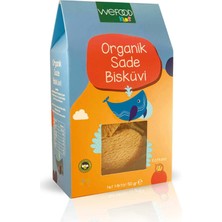 Montreal Wefood Kids Organik Sade Tereyağlı Bisküvi 50 G ( 1 Adet )