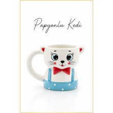 Rosie Papyonlu Kedi 450 ml Seramik Kupa - Mug