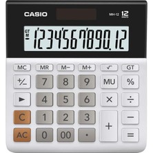 Casio DH-12WE Beyaz 12 Hane Masa Üstü Hesap Makinesi