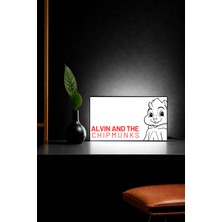 Gişe Arts Masa Lambası -  Alvin And The Chipmunks (Alvin ve Sincaplar) Adaptörlü Dekoratif & Hediyelik Lamba
