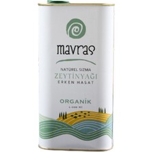 Montreal Mavras Organik Erken Hasat Natürel Sızma Zeytinyağı 1 L ( 1 Adet )