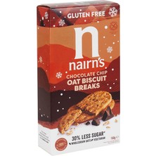 Montreal Nairn's Glutensiz Çikolata Parçacıklı Yulaflı Bisküvi 160 G ( 1 Adet )