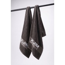 Xjim 2'li %100 Pamuk Spor Sporcu Havlusu Fitness Antrenman Gym Golf Boks Havlusu Ter Emici 30X100