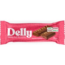 Montreal Delly Çikolata Kaplı Bademli & Çilekli Meyveli Bar 35G ( 1 Adet )