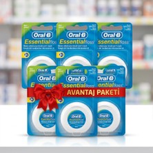Oral-B Oral B Essential Diş Ipi 50 Metre 5li Avantaj Paketi