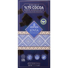 Montreal Jovia Organik %70 Bitter Çikolatalı Tatlandırıcılı Çikolata 40 G ( 1 Adet )