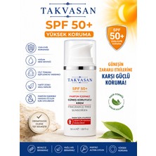 Takvasan Hac ve Umre Için Ihrama Uygun Spf 50+ Parfümsüz Güneş Kremi 50 ml
