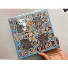 Syn İletişim Labubu 570 Adet 100 Sayfa Etiket Seti Ajanda, Günlük, Scrapbook Çıkartma Sticker
