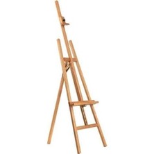Ahşap Şovalye Her Ölçüye Ayarlı Profesyonel Ressam Şovalesi, Büyük Boy Ahşap Resim Şovale