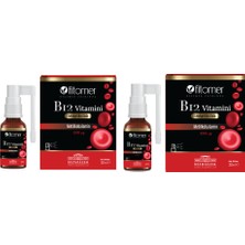 Fitomer Metilkobalamin Vitamin B12 & P5P Vitamin B6 Içeren Sprey 2’li Fırsat Seti