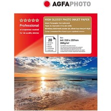 Agfa Photo Inkjet Kağıt A4 Glossy(Parlak)